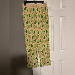 Little Sleepies Green Avocado Pajama Pants